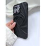 Силіконовий чорний брендовий на iPhone 14 pro max